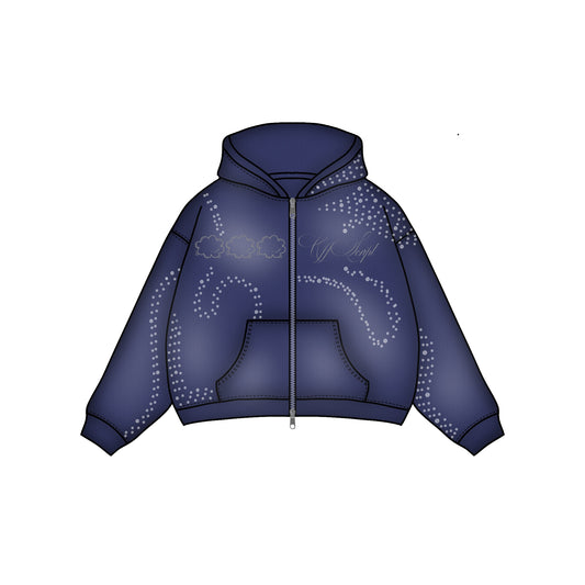 Rhine Stone Hoodie